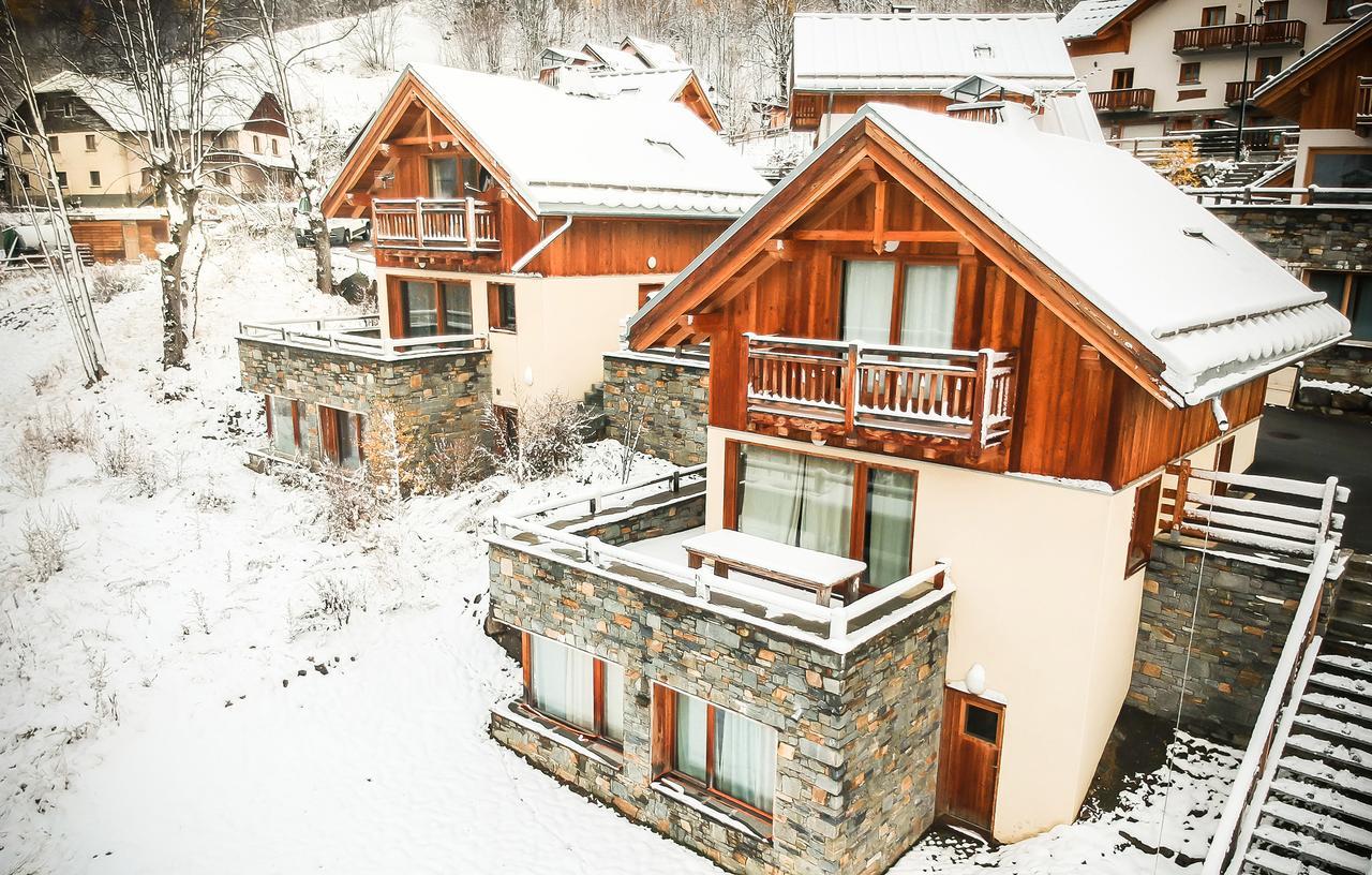 Odalys Chalet Le Pure Altitude Villa Valloire Bagian luar foto
